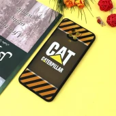 قاب PC مات محافظ لنزدار طرحدار CAT شیائومی Redmi Note 9s / Note 9 Pro