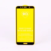گلس تمام چسب Huawei Y6 Prime مشکی