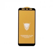 گلس تمام چسب GOLDEN سامسونگ Samsung Galaxy A6 Plus
