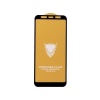 گلس تمام چسب GOLDEN سامسونگ Samsung Galaxy A6 Plus