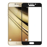 گلس تمام چسب Samsung J5 2016 مشکی