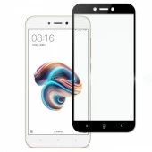 گلس تمام چسب Xiaomi Redmi 5A مشکی