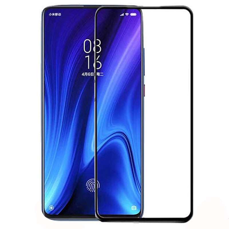 گلس تمام چسب Xiaomi Redmi K20 Pro مشکی