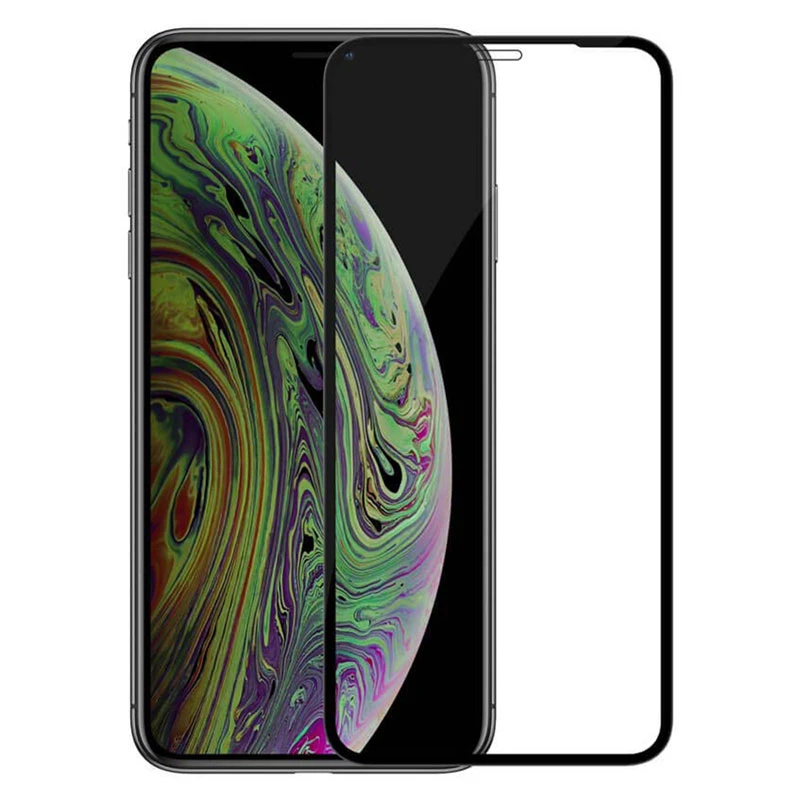 گلس تمام چسب iPhone 11 مشکی