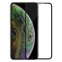 گلس تمام چسب iPhone 11 مشکی