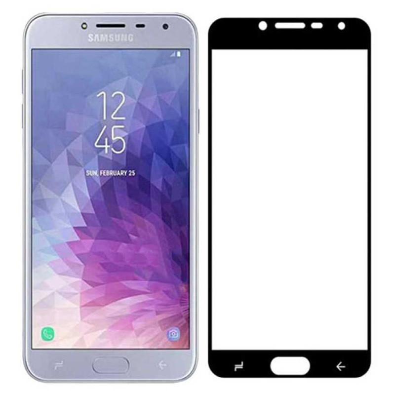 گلس شیشه ای تمام چسب Samsung Galaxy J4