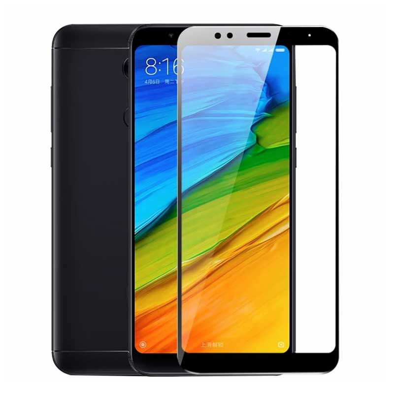 گلس شیشه ای تمام چسب Xiaomi Redmi 5