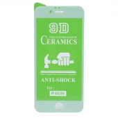 گلس سرامیکی براق iPhone 6 سفید