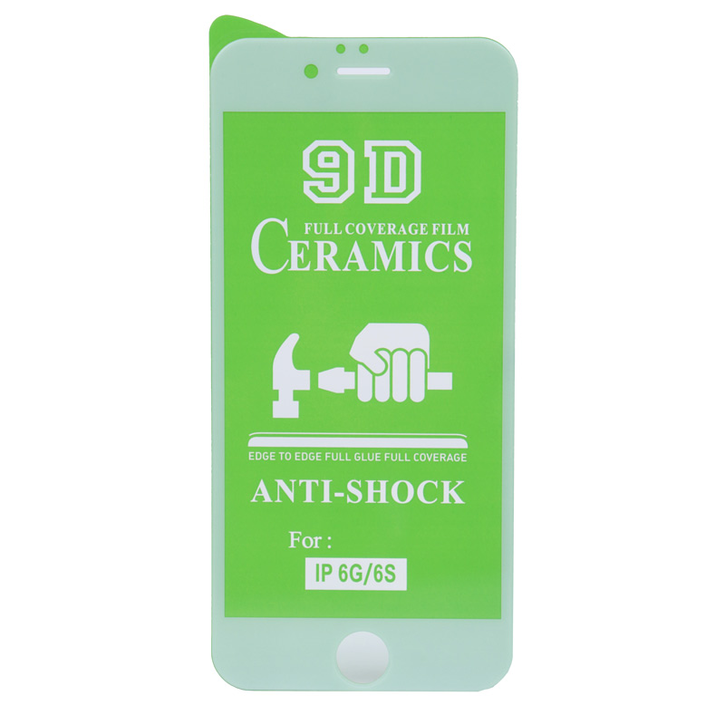 گلس سرامیکی براق iPhone 6 سفید