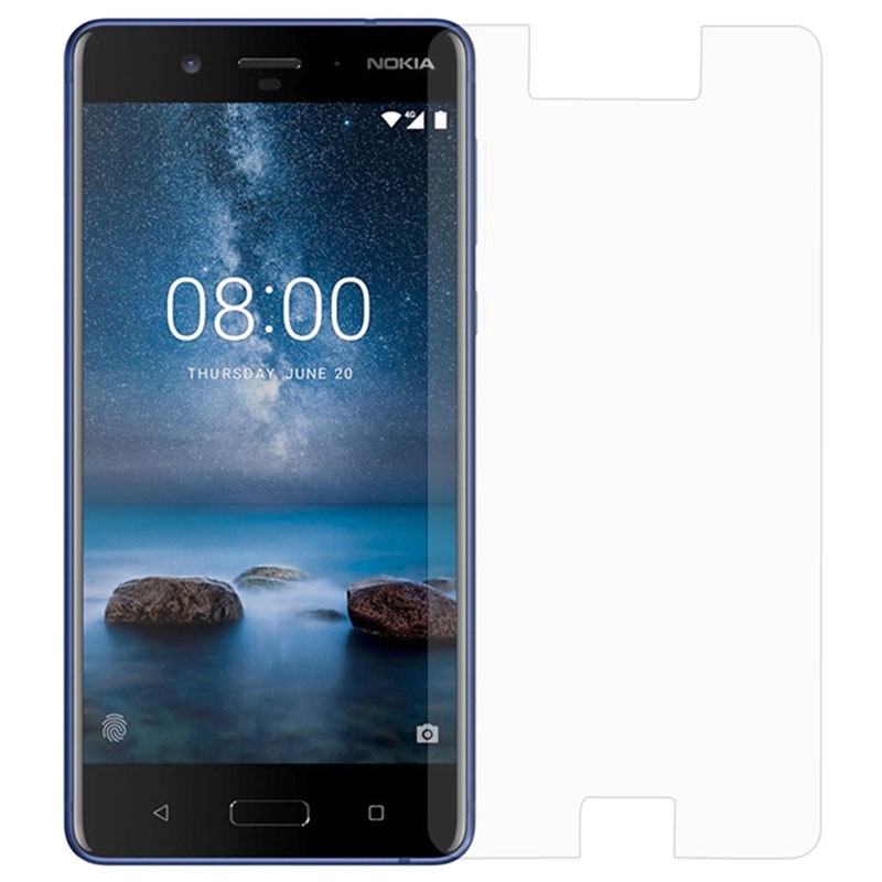 گلس شیشه ای Nokia 8