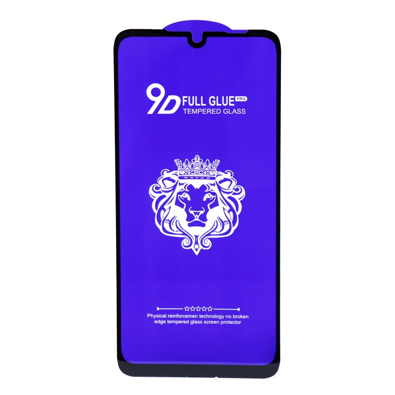 گلس تمام چسب Lion King شیائومی Xiaomi Redmi Note 7 Pro آبی