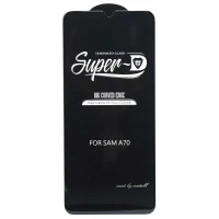 گلس SUPER D سامسونگ A70 مشکی