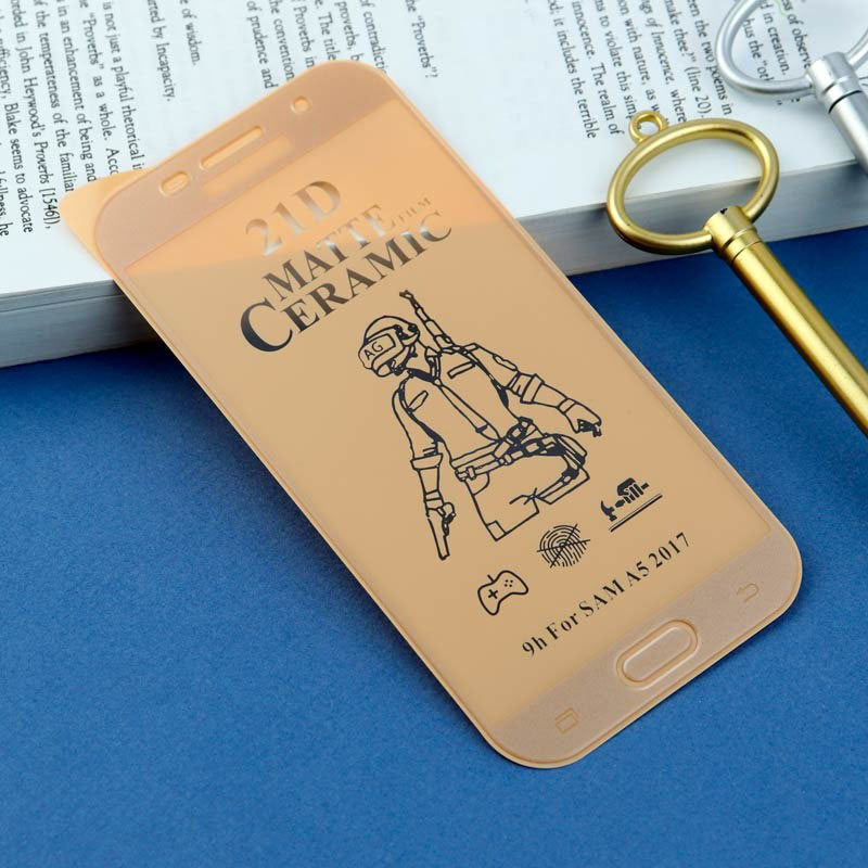 گلس سرامیکی مات Samsung Galaxy A5 2016 طلایی