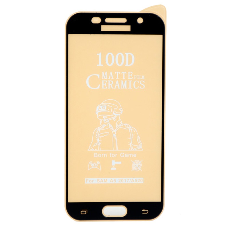 گلس سرامیکی مات Samsung Galaxy A5 2017 مشکی