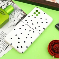 قاب سیلیکونی محافظ لنزدار طرح قلب Samsung Galaxy A12