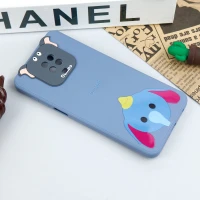 قاب سیلیکونی عروسکی محافظ لنزدار طرح Dumbo شیائومی Xiaomi Redmi Note 9s / Note 9 Pro
