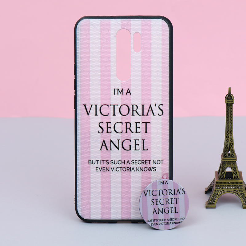 قاب + پاپ سوکت Xiaomi Redmi 9 کد۱ سری B