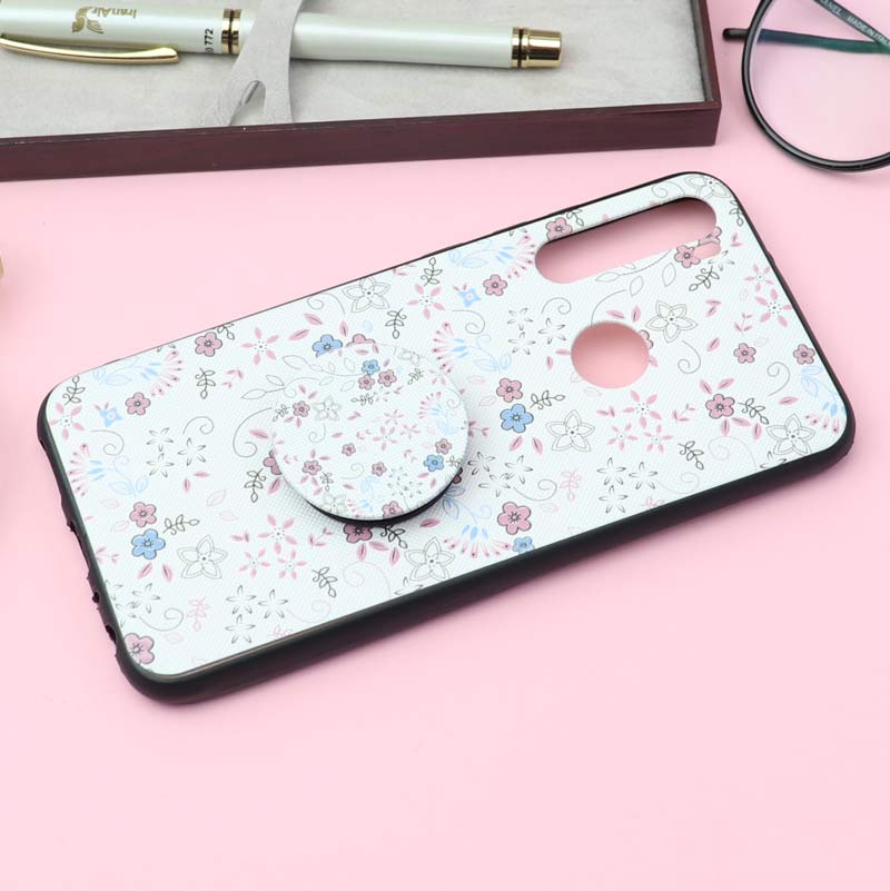 قاب فانتزی برجسته + پاپ سوکت کد۵ شیائومی Redmi Note 8