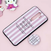 قاب فانتزی برجسته + پاپ سوکت طرح ویکتوریا شیائومی Redmi Note 8 Pro سری D