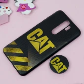 قاب فانتزی برجسته + پاپ سوکت طرح CAT شیائومی Redmi Note 8 Pro سری D