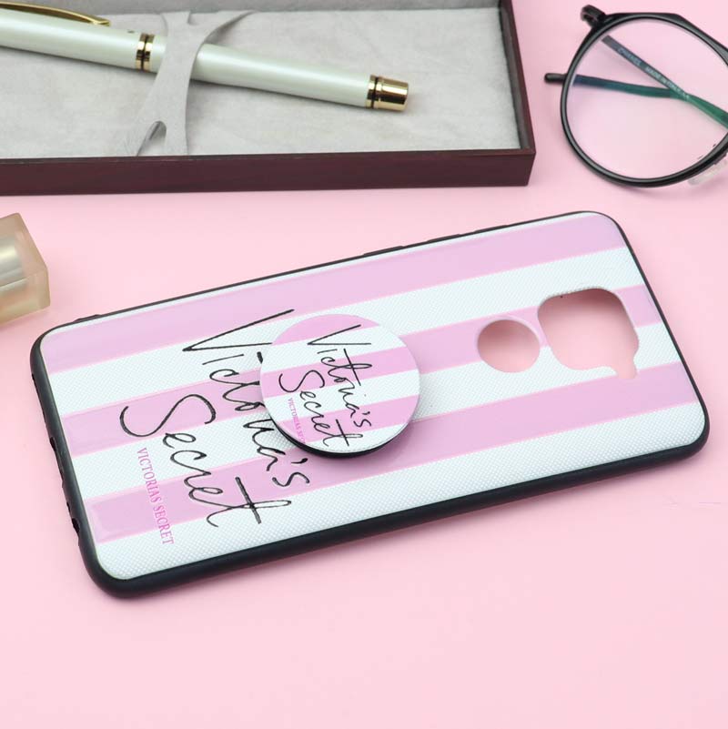 قاب فانتزی برجسته + پاپ سوکت کد۱۱ شیائومی Redmi Note 9