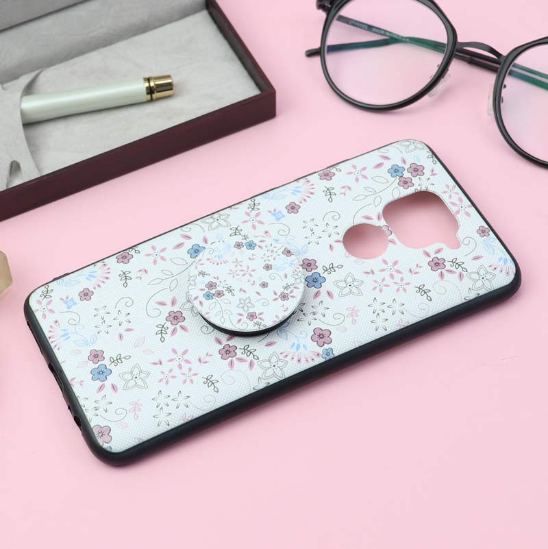 قاب فانتزی برجسته + پاپ سوکت کد۵ شیائومی Redmi Note 9