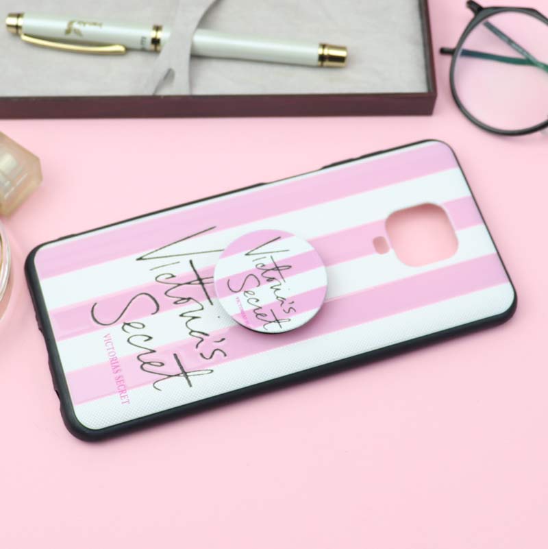 قاب فانتزی برجسته + پاپ سوکت کد۱۱ شیائومی Redmi Note 9s / Note 9 pro