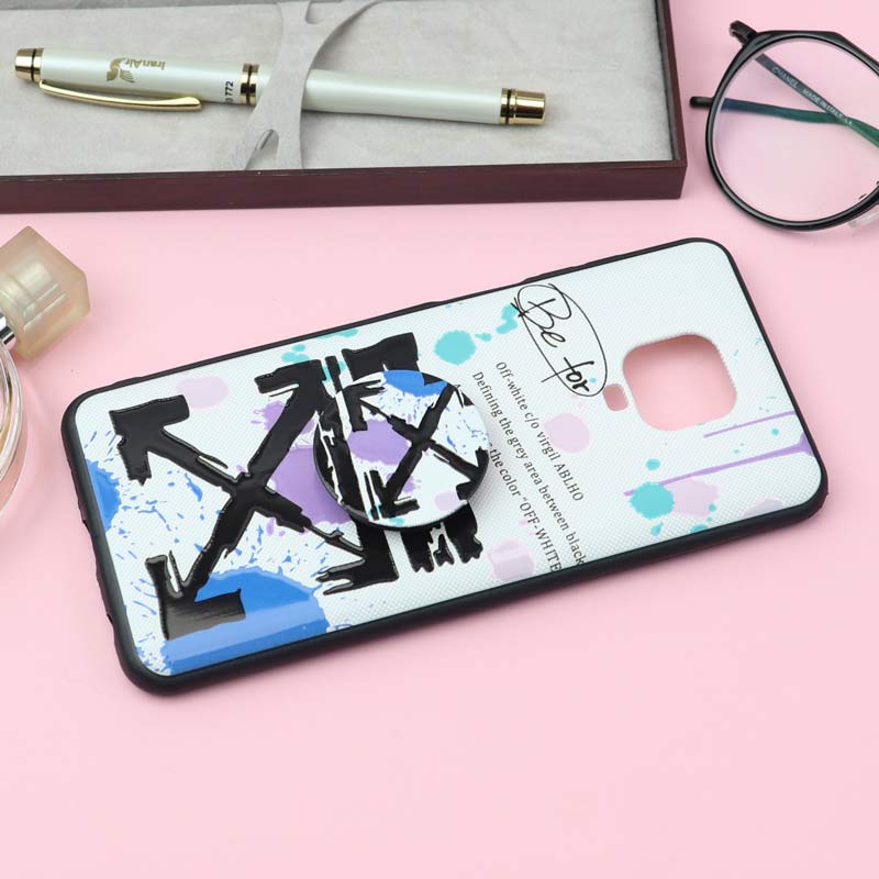 قاب فانتزی برجسته + پاپ سوکت کد۱۷ شیائومی Redmi Note 9s / Note 9 pro