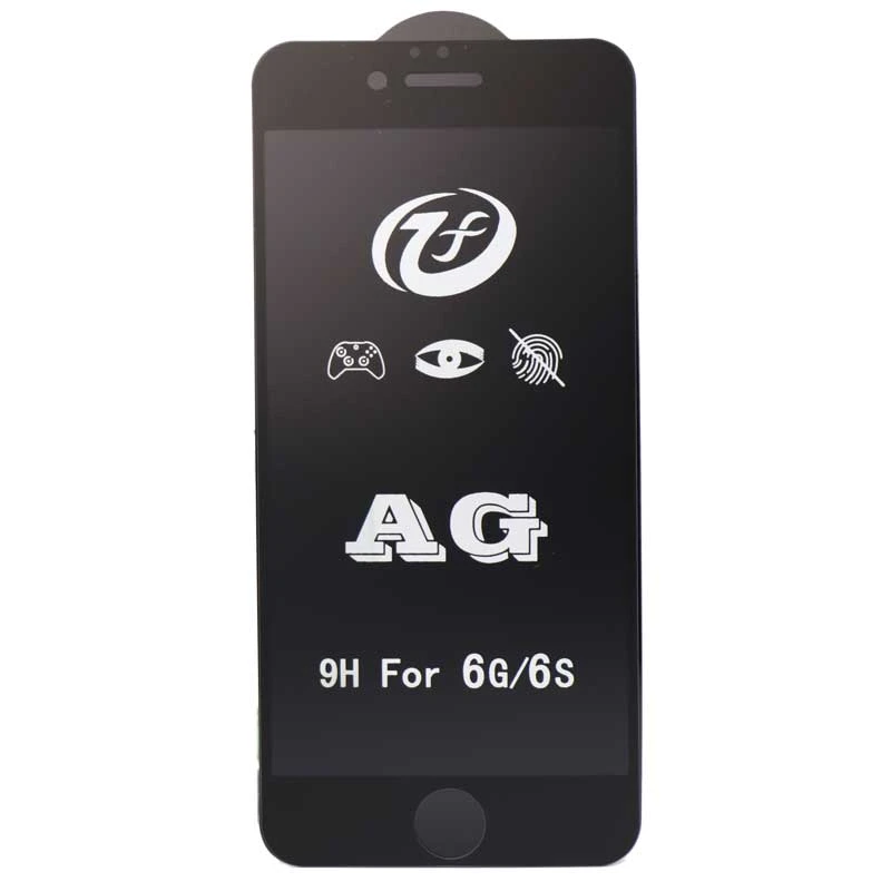 گلس فول تمام صفحه مات iPhone 6/6S مشکی