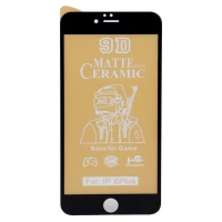 گلس سرامیکی مات iPhone 6 Plus مشکی