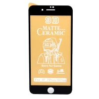گلس سرامیکی مات iPhone 7/8 Plus مشکی
