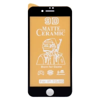 گلس سرامیکی مات iPhone 7/8/SE 2020 مشکی
