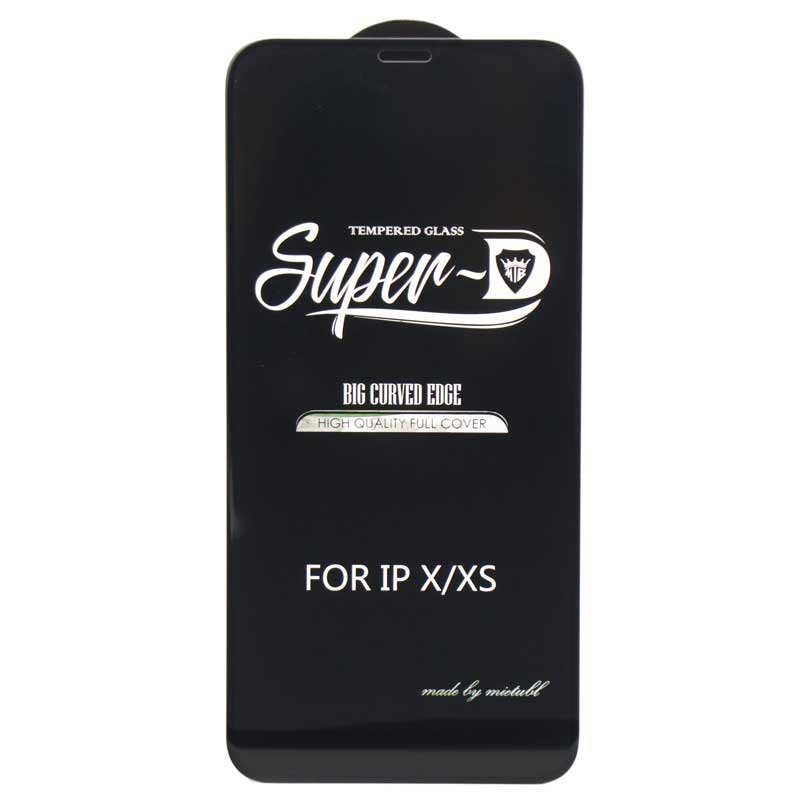 گلس SUPER D آیفون iPhone 11 Pro/ X مشکی