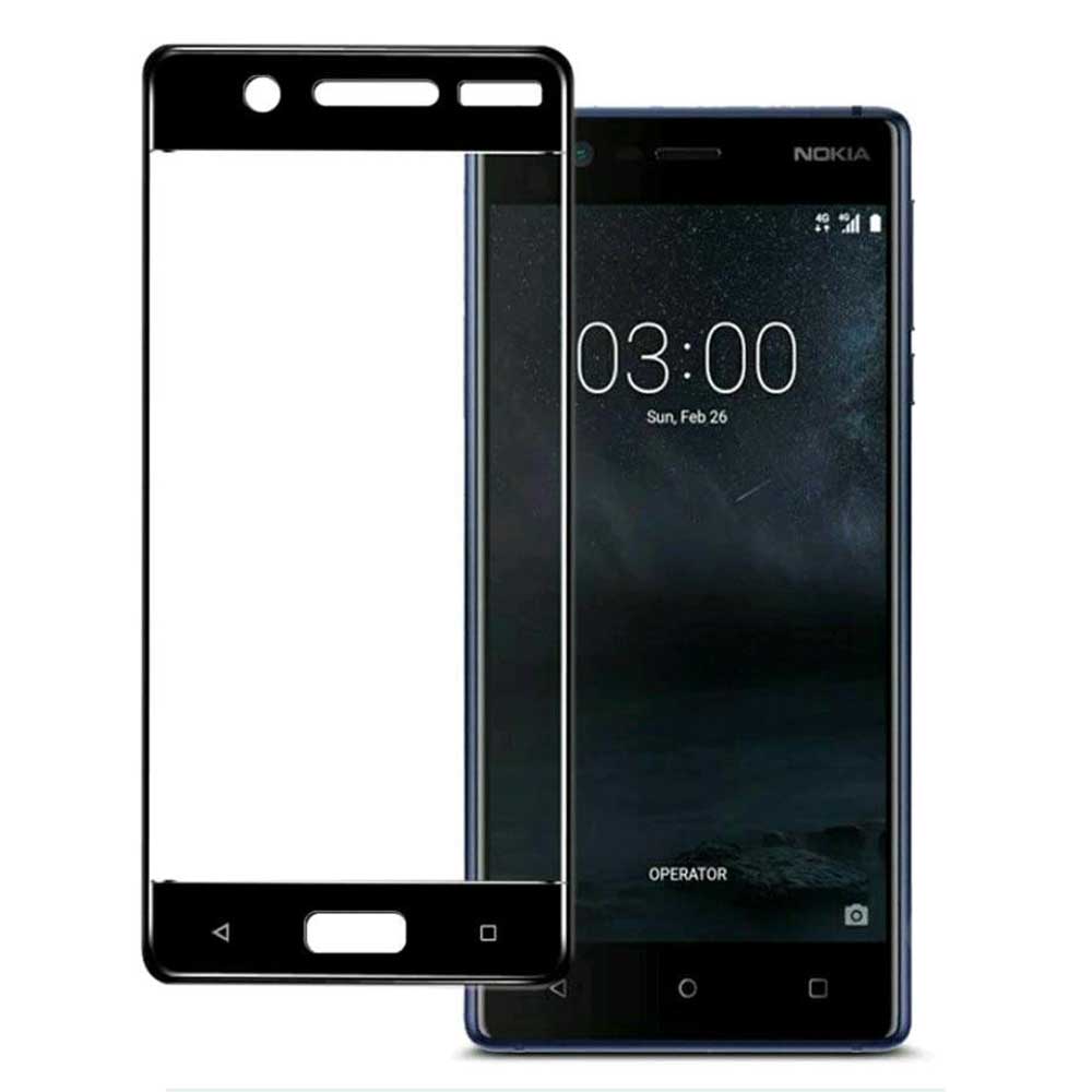 محافظ صفحه نمایش تمام چسب Nokia 3 مشکی
