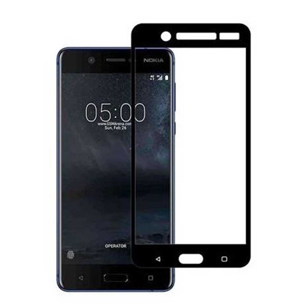 گلس تمام چسب Nokia 5 مشکی