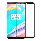 گلس تمام چسب OnePlus 5T مشکی