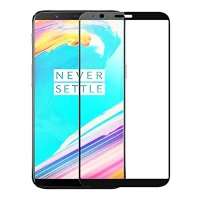 گلس تمام چسب OnePlus 5T مشکی
