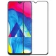 گلس تمام چسب Samsung A40 مشکی
