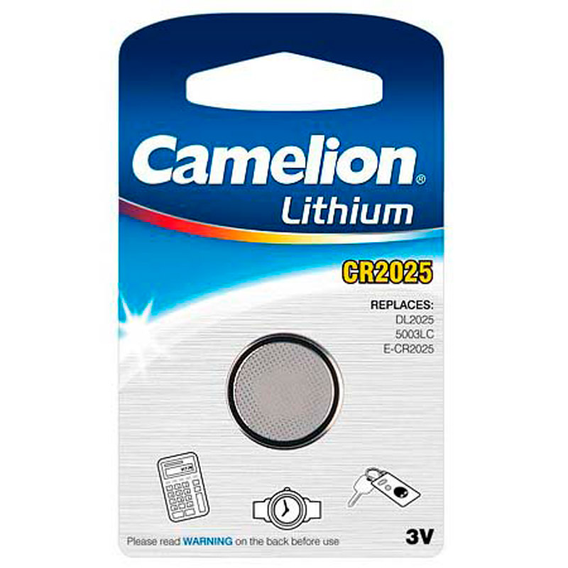 باتری سکه ای Camelion Lithium CR2025 بسته ۱۰ عددی