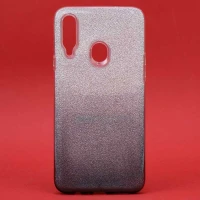 قاب اکلیلی Samsung A20s سفید مشکی