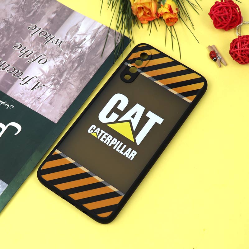 قاب PC مات محافظ لنزدار طرحدار CAT سامسونگ A70