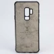 قاب چرمی طرح گوزن Samsung S9 Plus طوسی