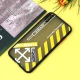 قاب PC مات محافظ لنزدار طرحدار Off White آیفون iPhone XS Max