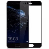 گلس تمام چسب Huawei P10 Lite مشکی