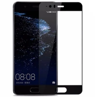 گلس تمام چسب Huawei P10 Lite مشکی