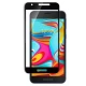 گلس تمام چسب Samsung A2 Core مشکی