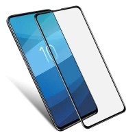 گلس فول تمام چسب Samsung S10e مشکی