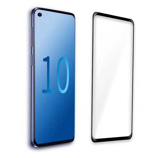 گلس فول تمام چسب Samsung S10 Plus مشکی