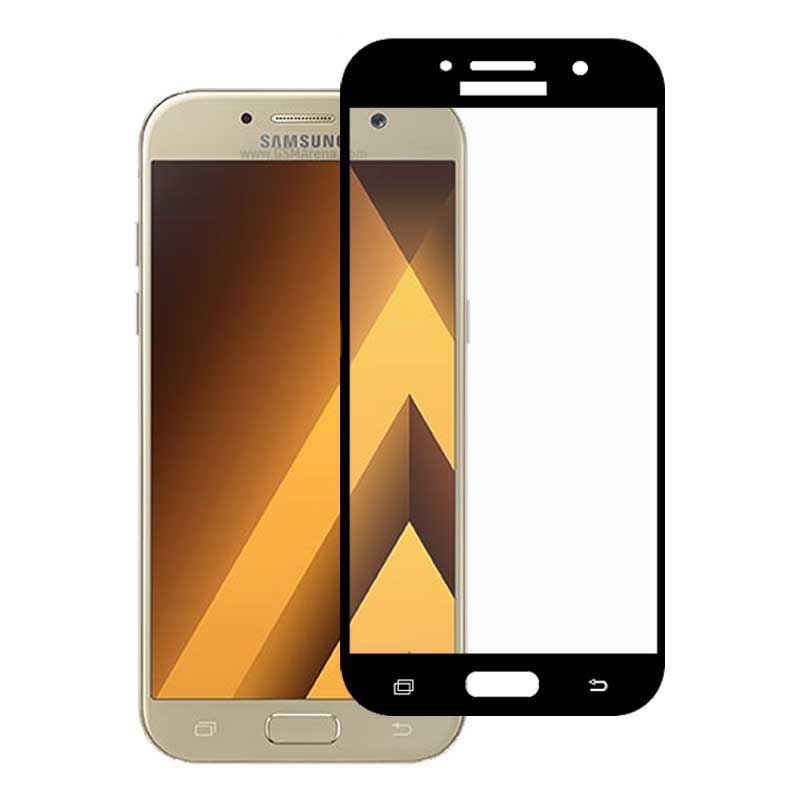 گلس شیشه ای تمام چسب Samsung Galaxy A5 2017
