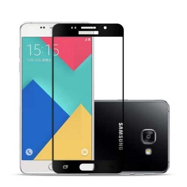 گلس شیشه ای تمام چسب Samsung Galaxy A7 2016